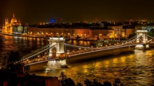 布达佩斯的桥-版权图片